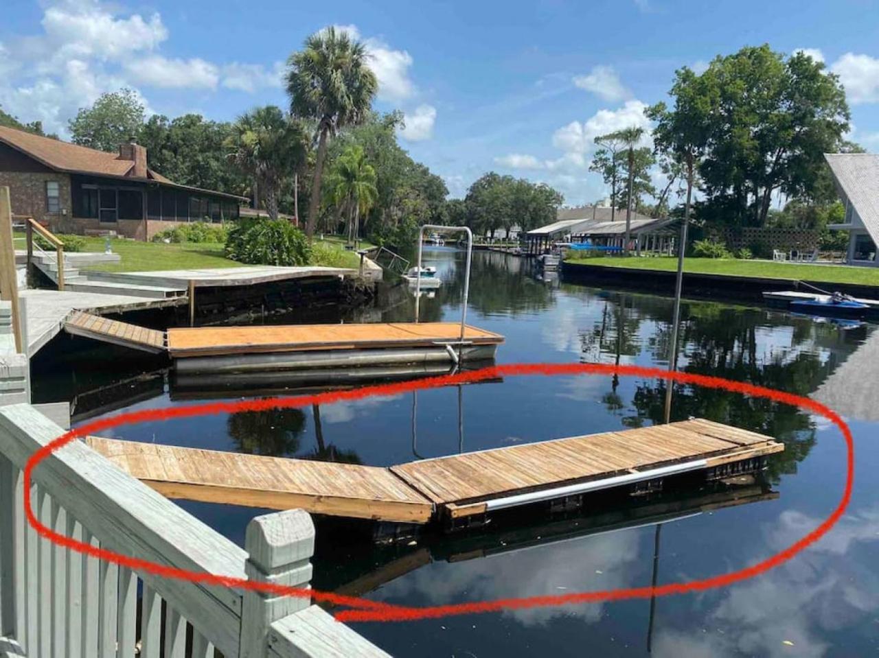 3 Bedroom 2 Bath With Hot Tub, Game Room And Boat Slip Crystal River Exterior photo